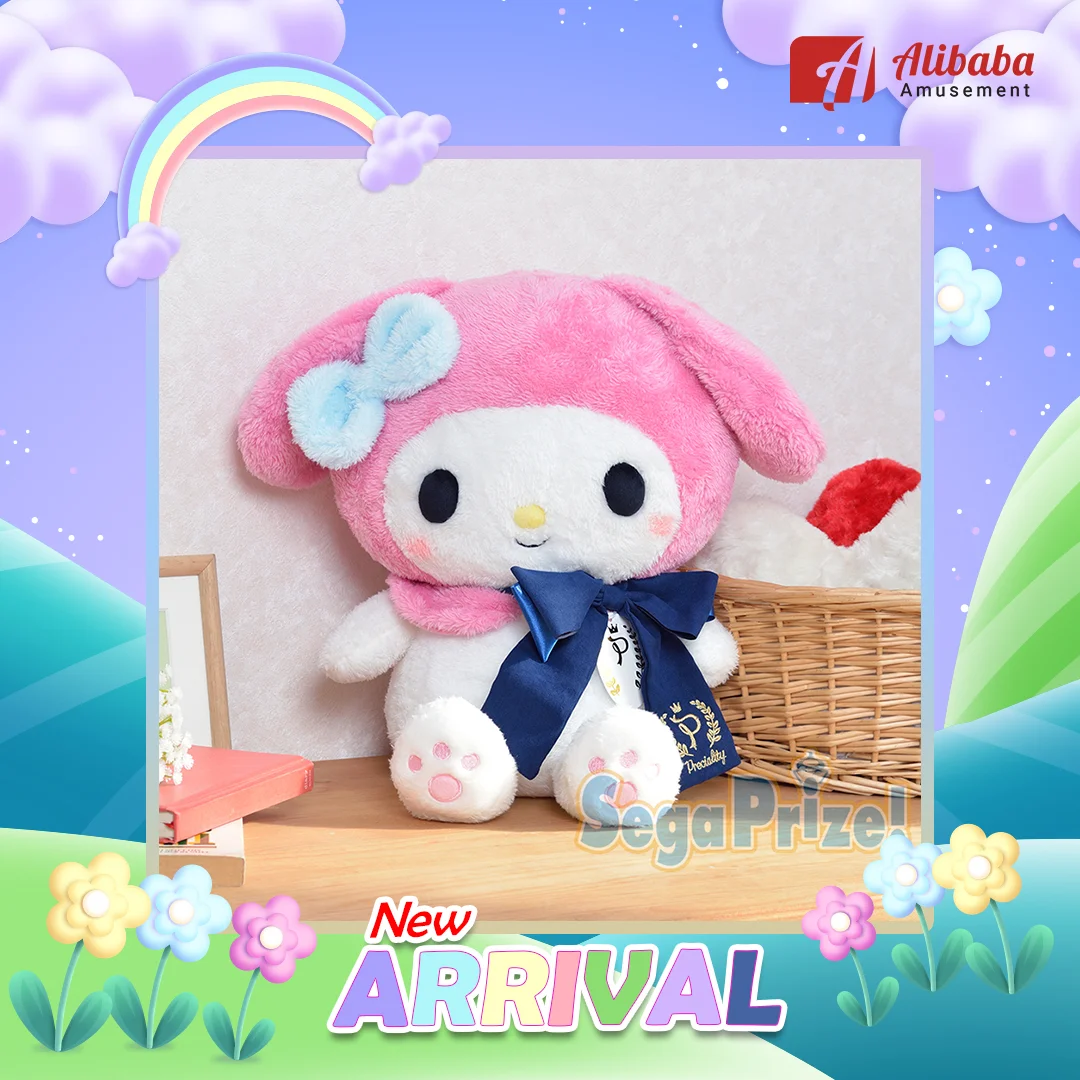 “My Melody” Preciality SP Dropping Ear Plush – Yurukawa Design