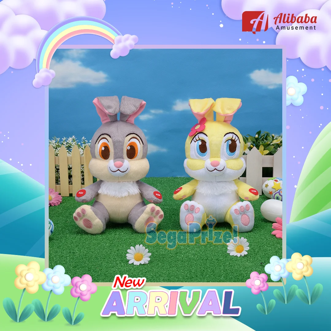 “Thumper & Miss Bunny” SP Moving Ears Plush