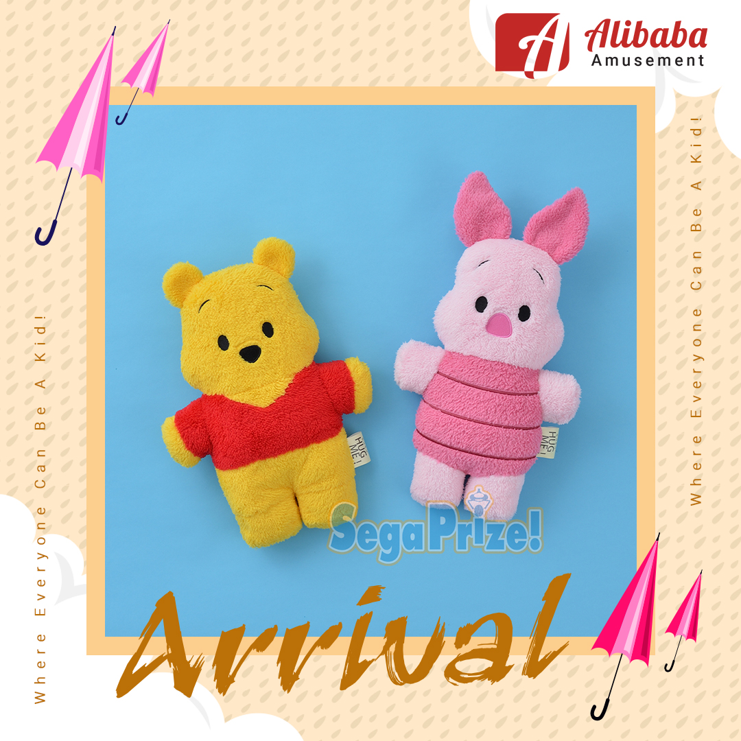 HUG ME! “Winnie the Pooh & Piglet” Moco2 Plush