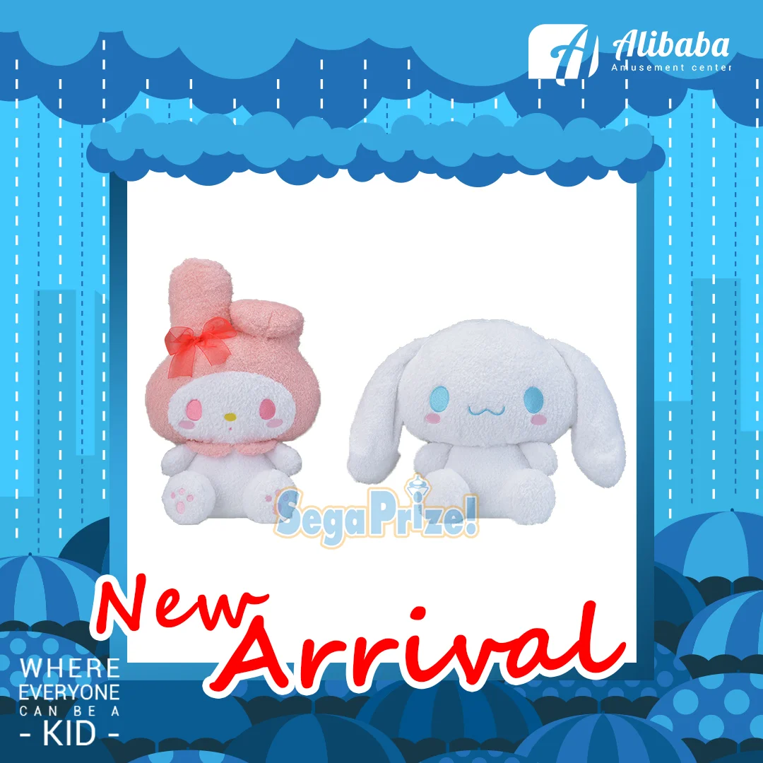 “Sanrio Characters” “Cotton Candy” “My Melody, Cinnamoroll” Plush -Yurukawa Design-