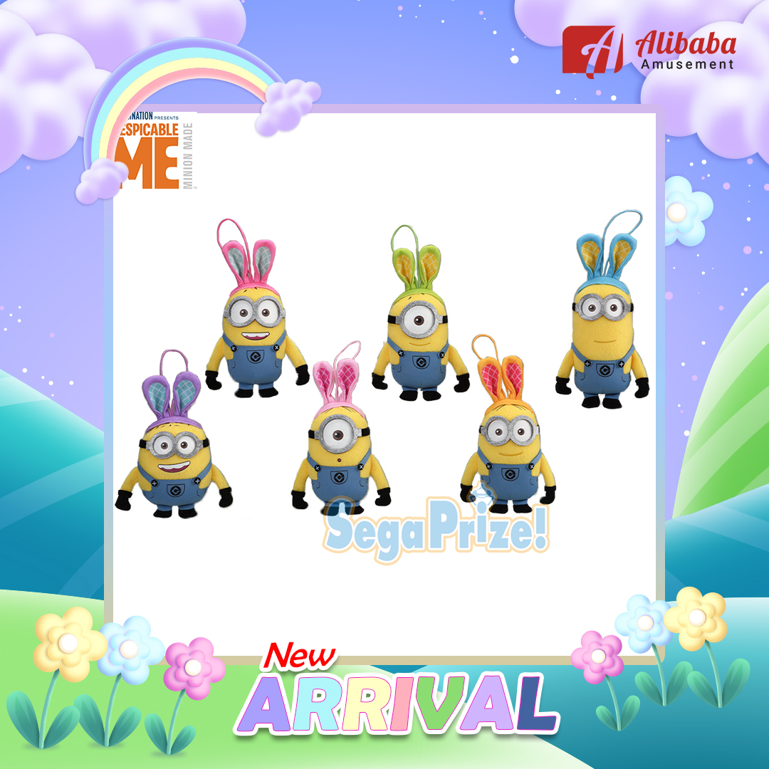 “Minion” Colorful Rabbit Mascot