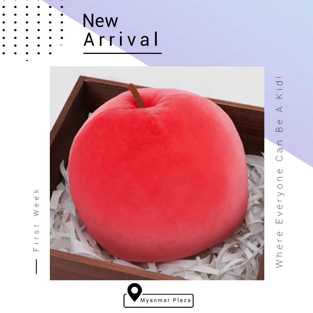 FANS MOCHIMOCHI APPLE PLUSH XL