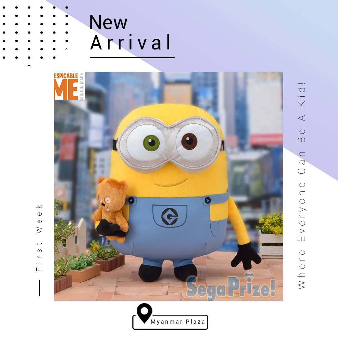 “Minions” “Bob” Plush together with Tim