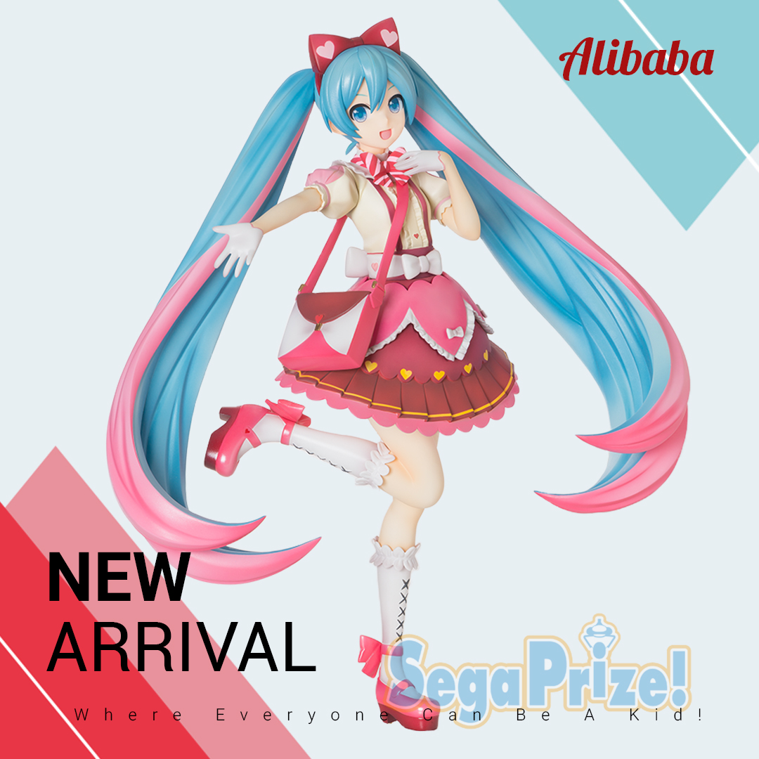 miku ribbon heart figure