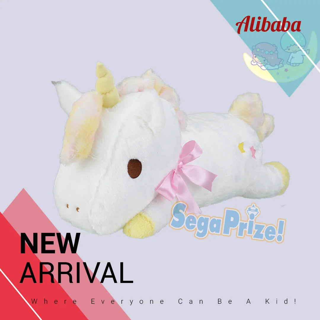 “Little Twin Stars” Unicorn Plush White Ver.