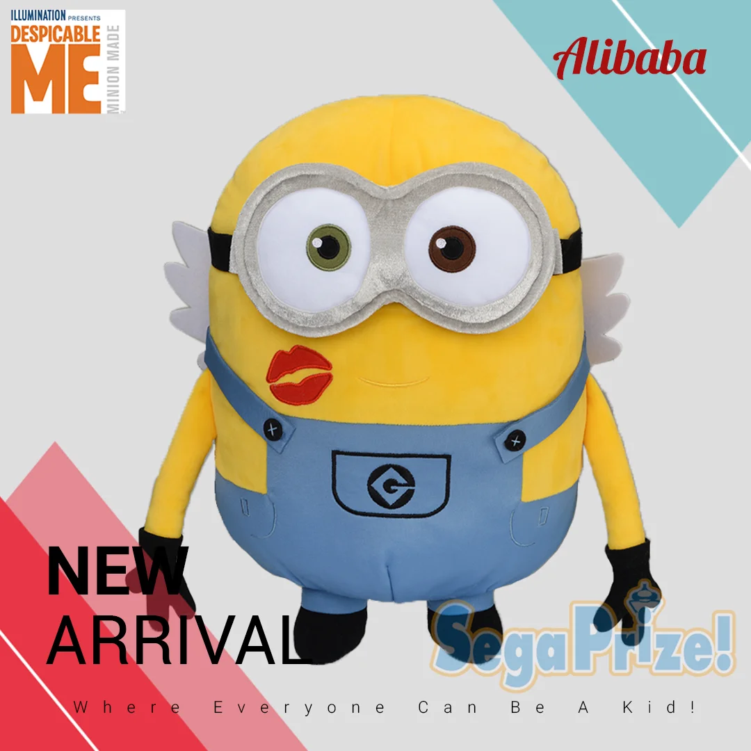 “Minion” “Bob” MEJ Angel & Kiss mark Plush