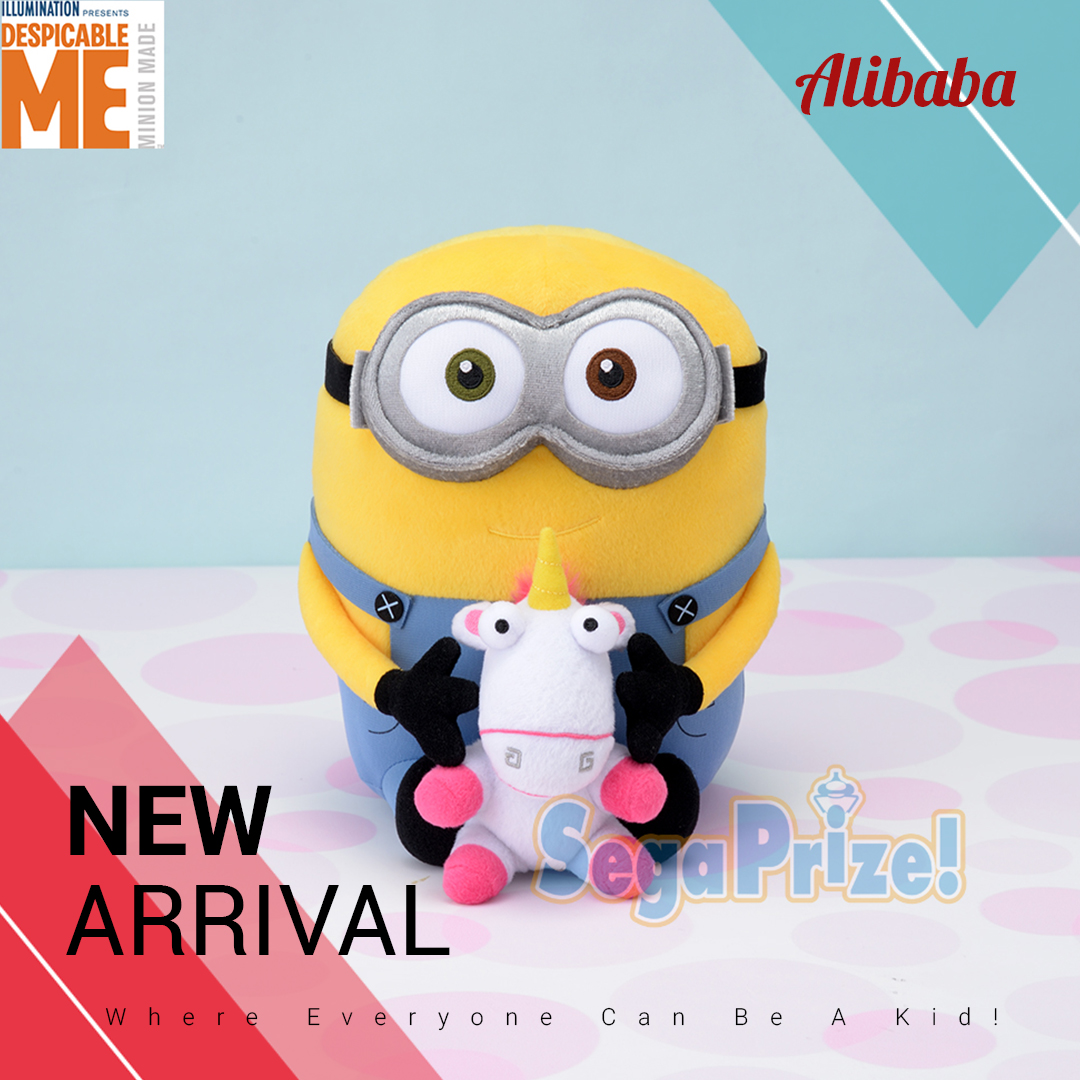 “Minion” “Bob & Fluffy” Vibrating Hug Plush