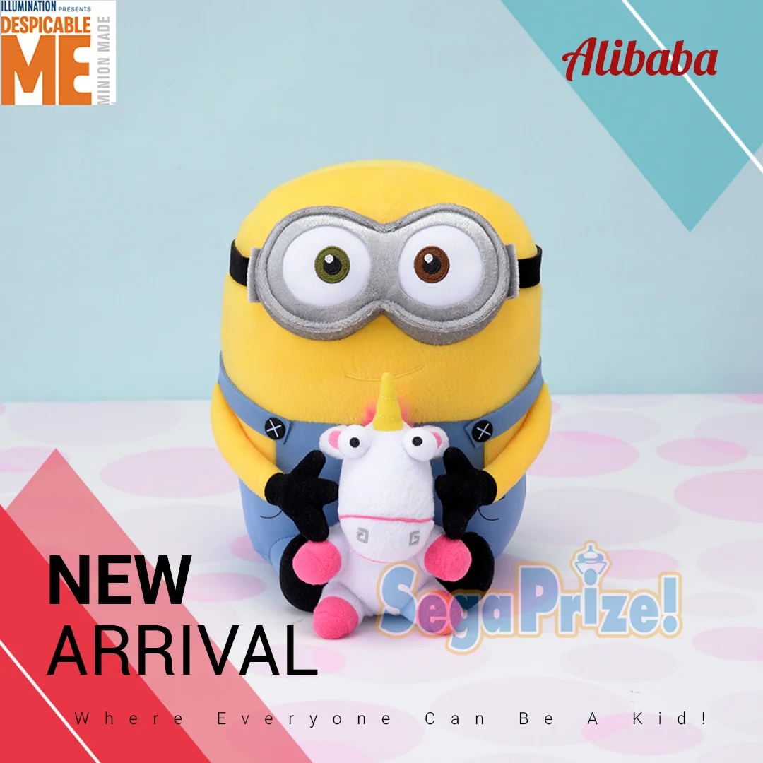 “Minion” “Bob & Fluffy” Vibrating Hug Plush