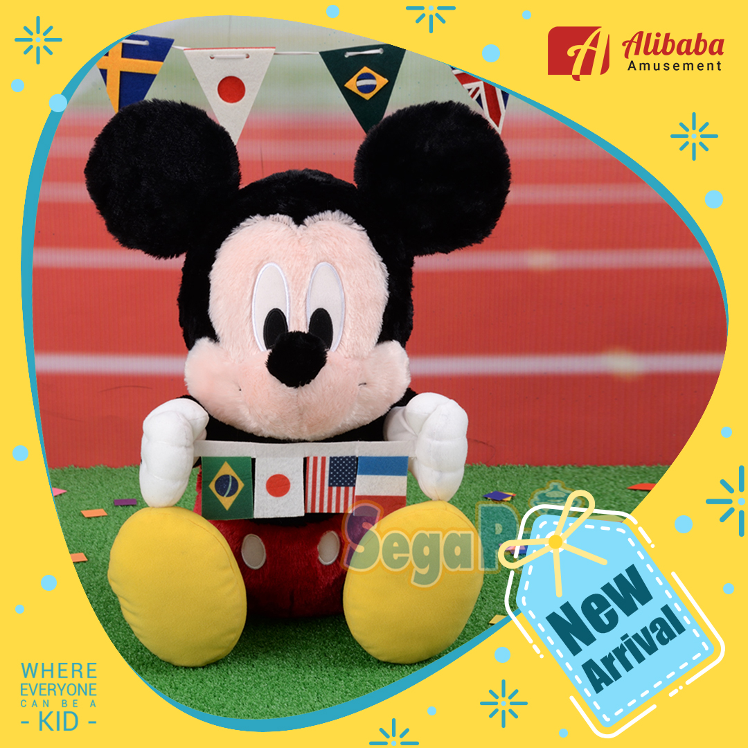 “Mickey Mouse” MEJ Flag Plush