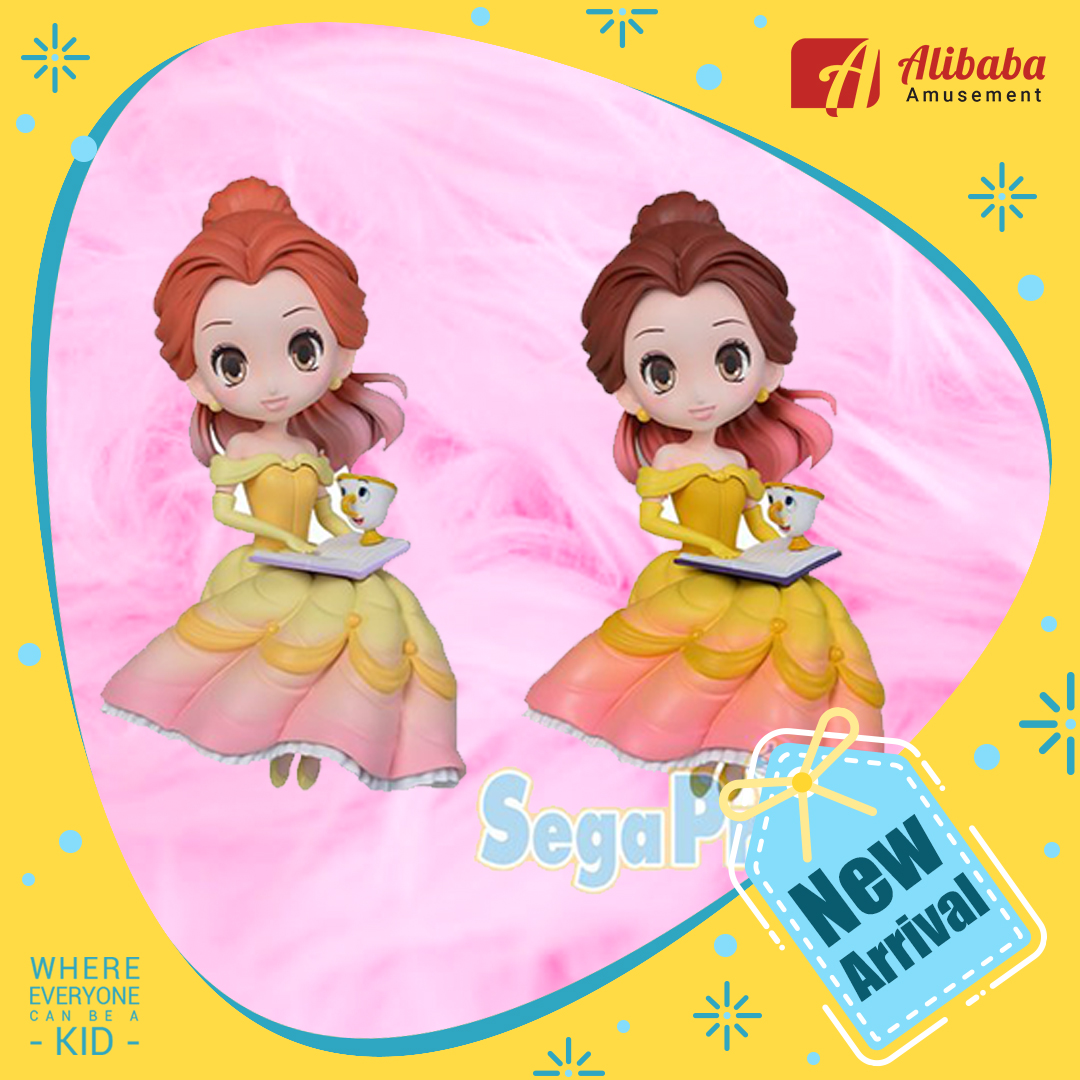 “Disney Characters” Sprinkles Sugar PM Figure -“Belle”- Pink Ver