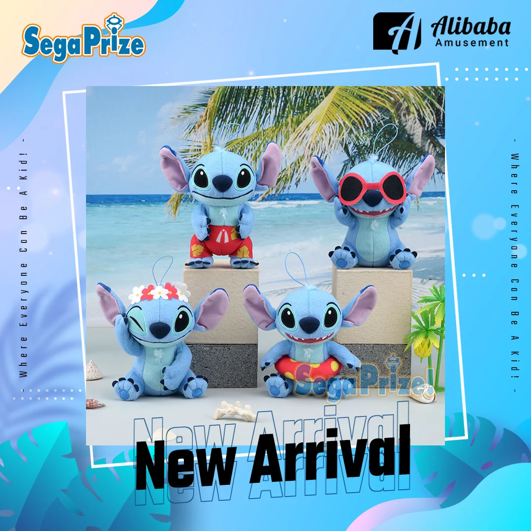 “Stitch” Beach Holiday Plush