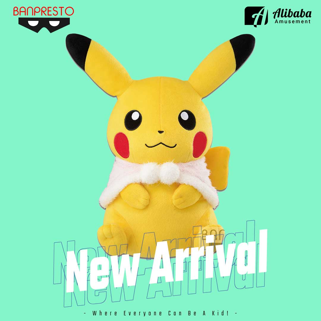 Pokemon Super Big Plush ~Winter Pikachu~