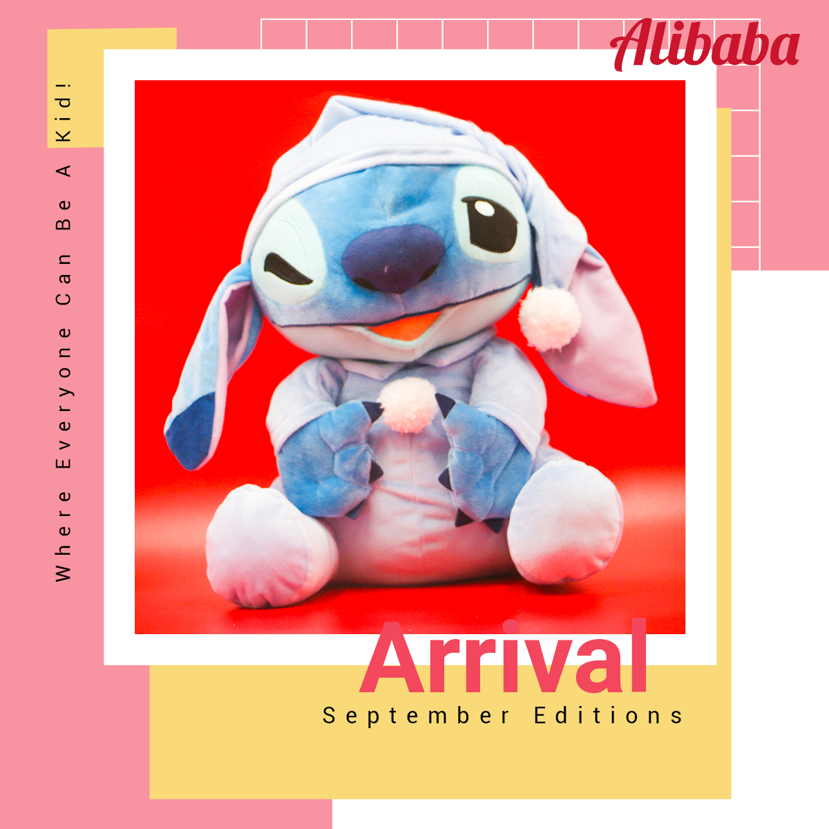 “Stitch” GJ Pajama Style Plush