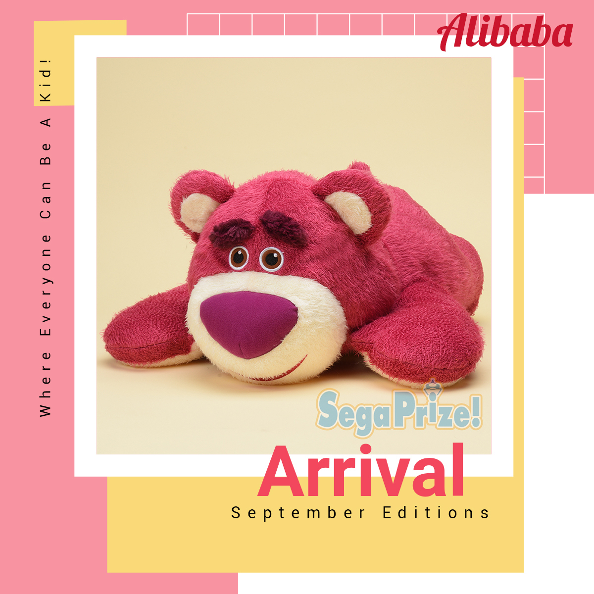 “Toy Story” “Lots-o’-Huggin’ Bear” GJ Lay-Down Plush