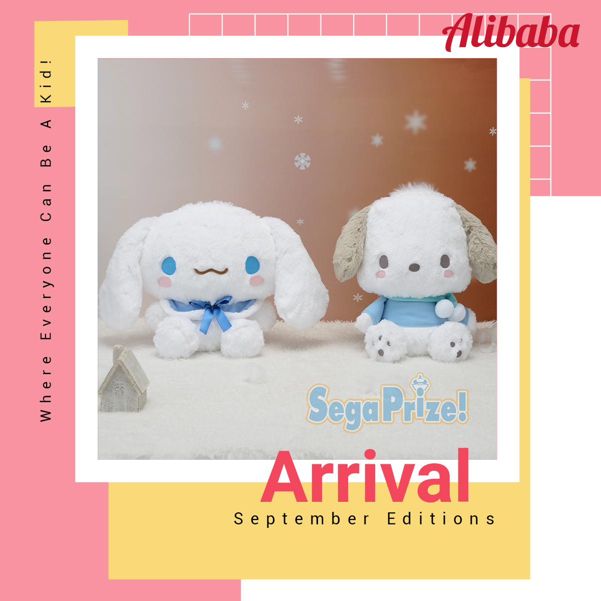 “Yurukawa Sanrio Characters” “Cinnamoroll . Pochacco” SP Winter Plush