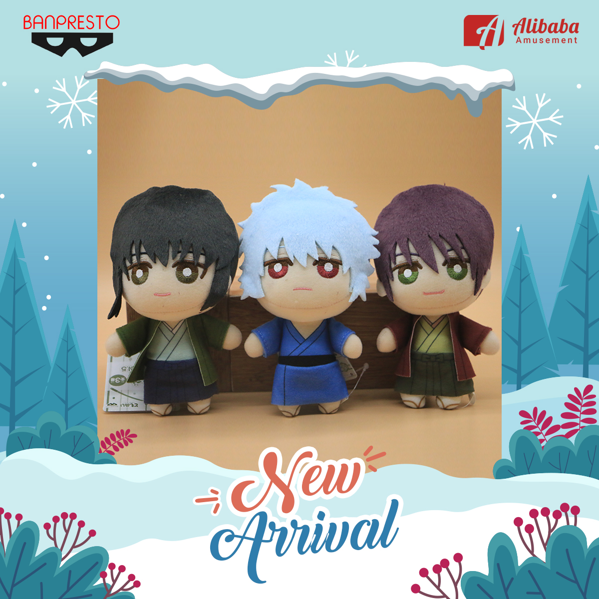 Gintama Mascot Plush Vol. 5