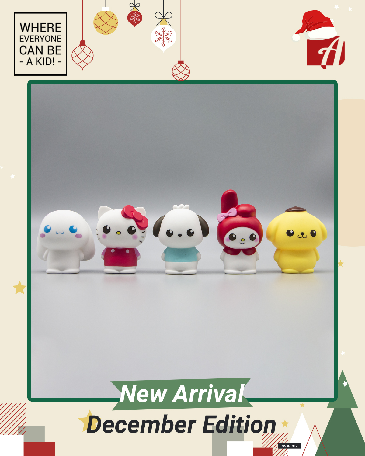 moipon “Sanrio Characters” EX PVC Petit Figure