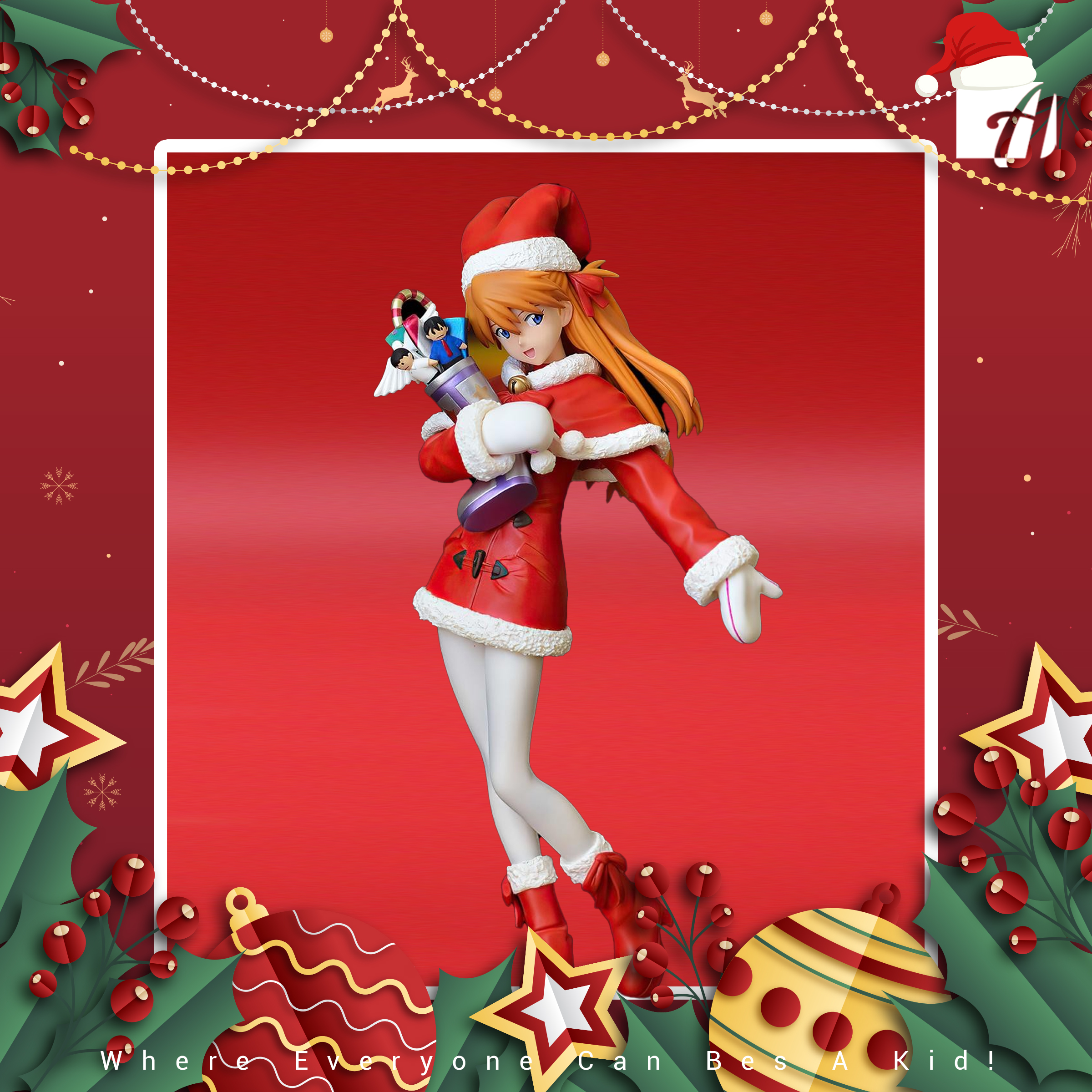 Evangelion PM Christmas Figure Ver. 1.5