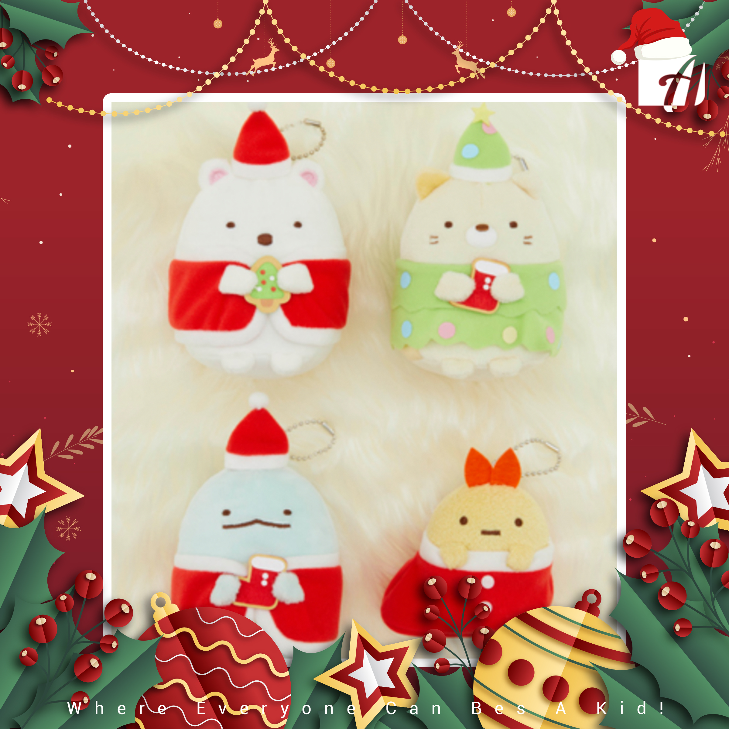 Sumikko Gurashi Christmas Plush with BC Part 2