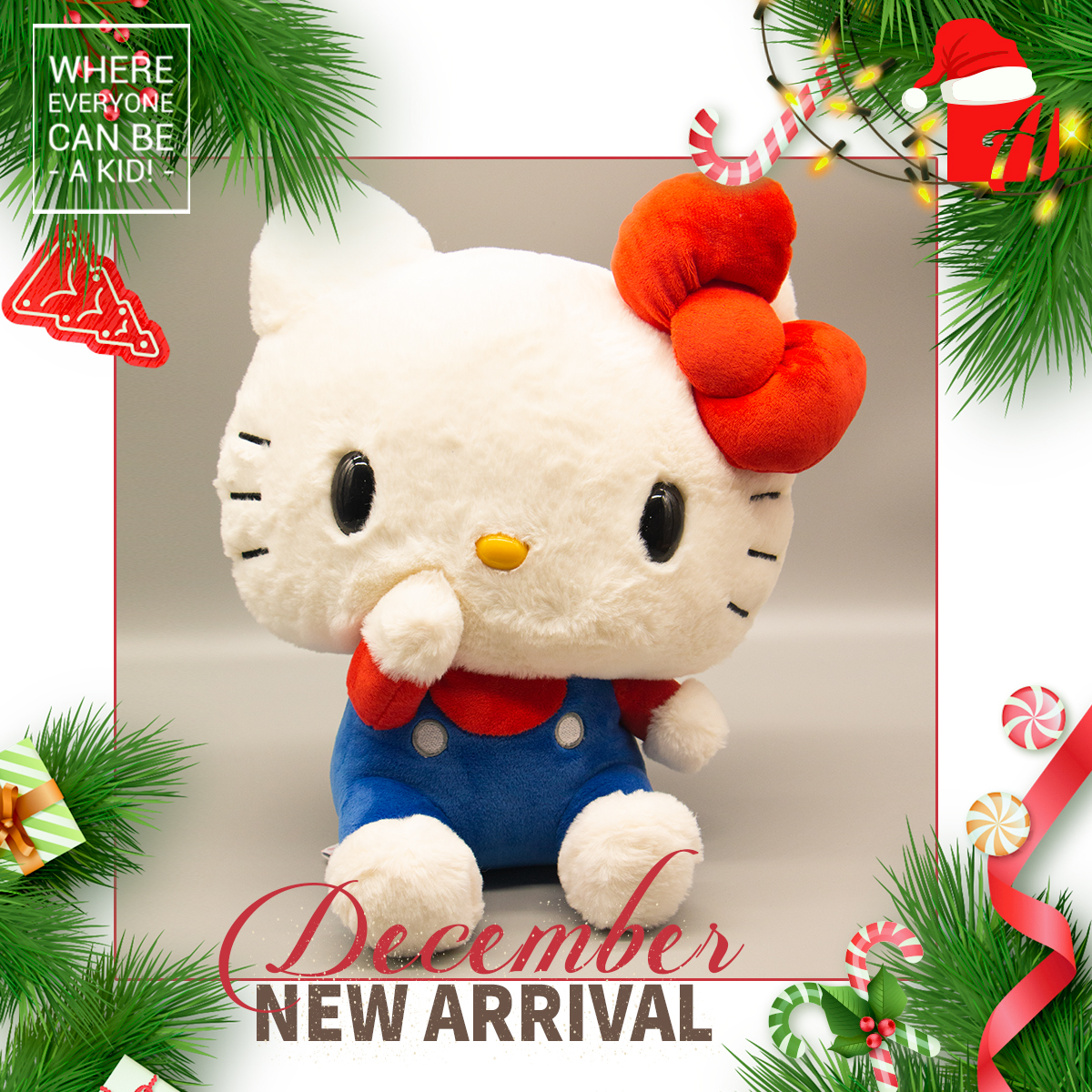 “Hello Kitty” MEJ KAWAII! Pose Plush