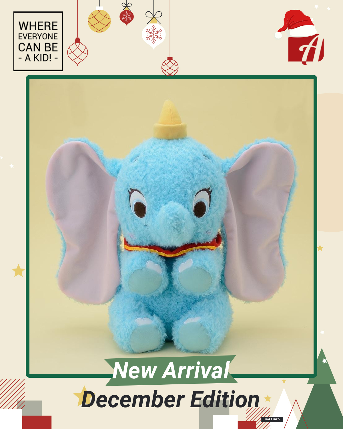 Howapote “Dumbo” MEJ Plush