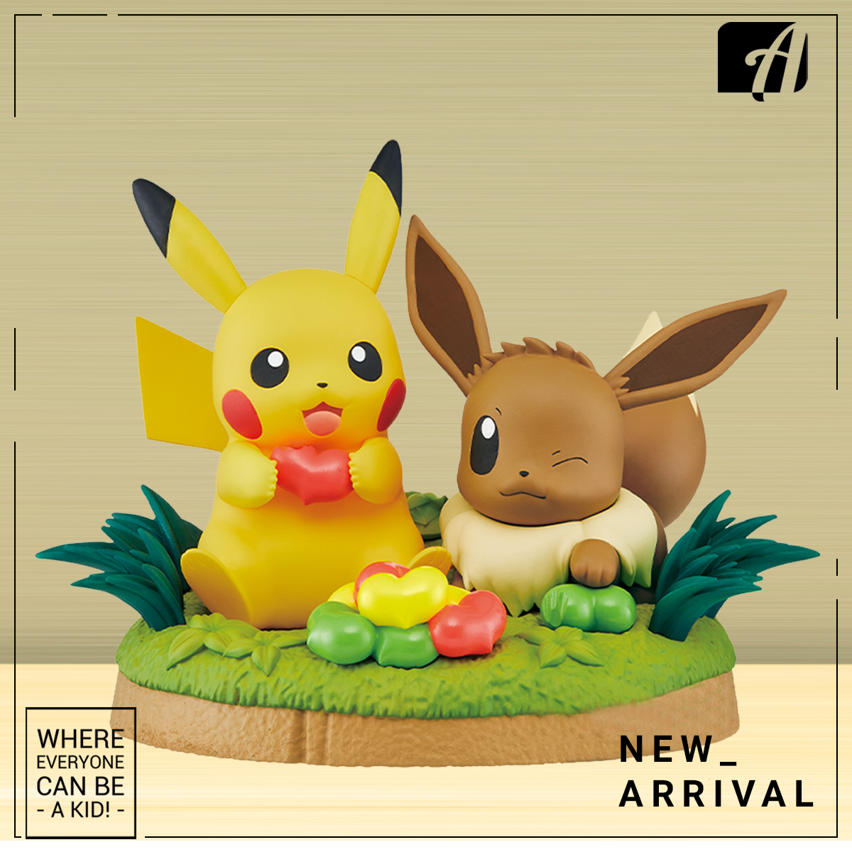 Pokemon Fiugre – Pikachu&Eevee