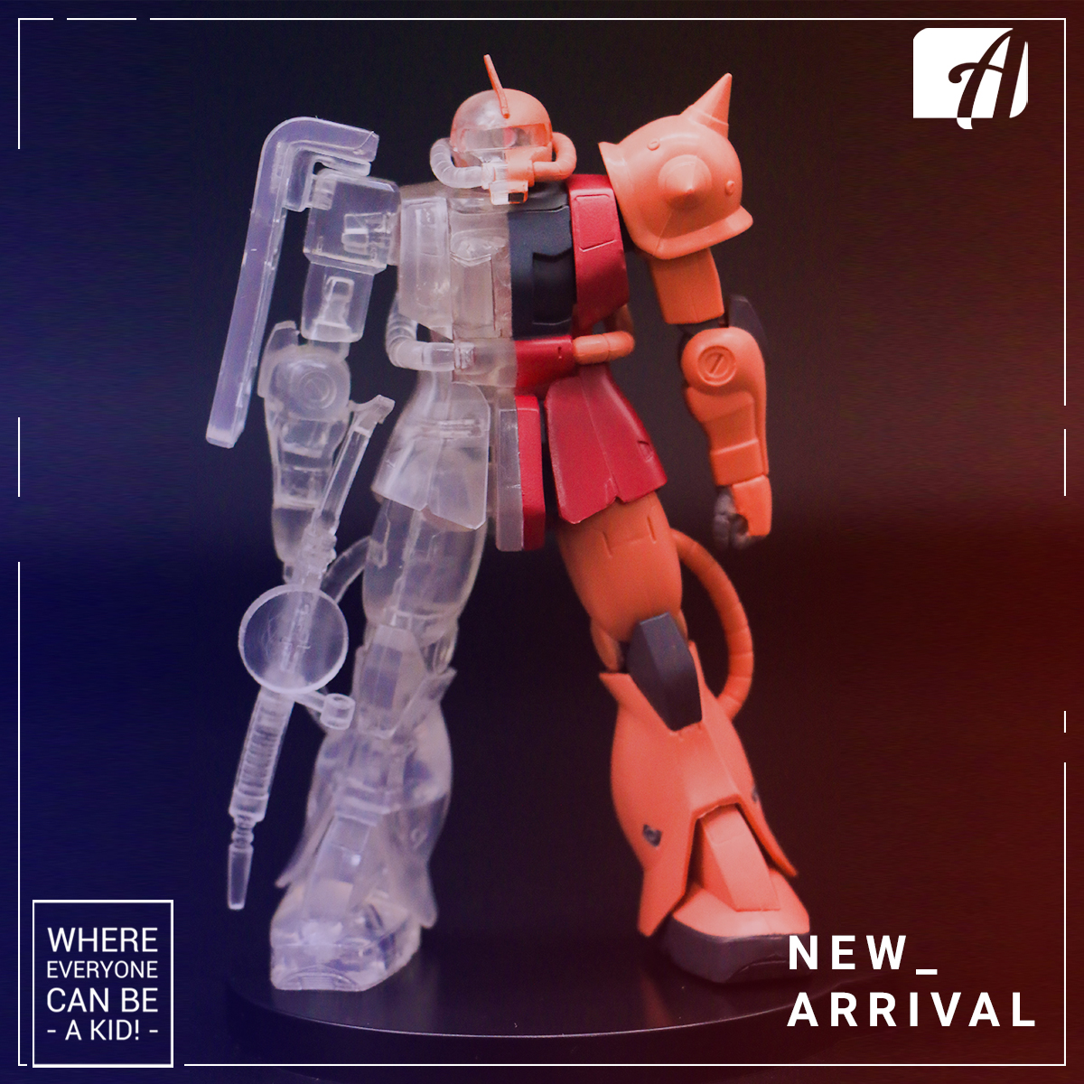 Mobile Suit Gundam Internal Structere MS-06S ZAKU II Char's Custom Ver. (Ver.A)