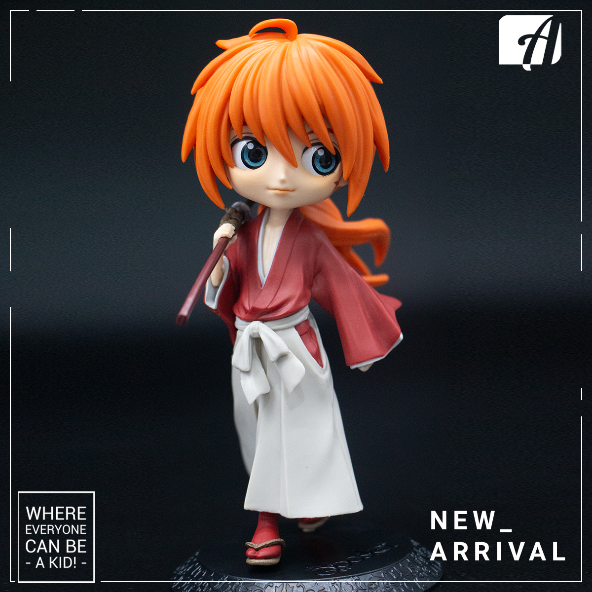 Rurouni Kensin - Meiji Swordsman Romantic Story - Q Posket - Kenshin Himura (Ver.A)