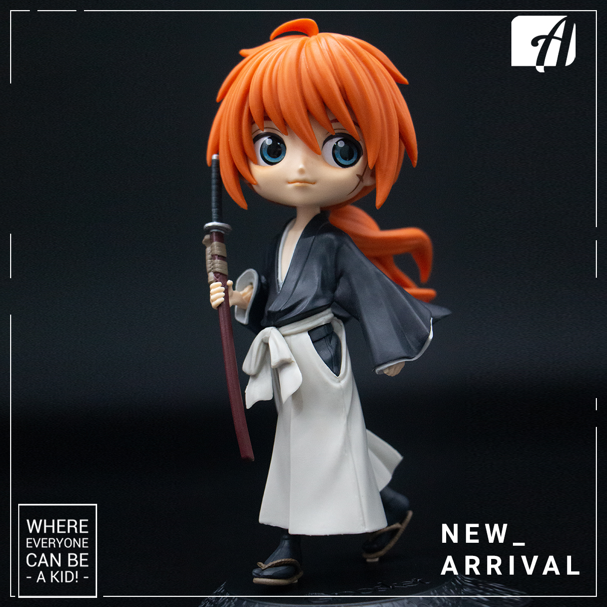 Rurouni Kensin – Meiji Swordsman Romantic Story – Q Posket – Kenshin Himura (Ver.B)