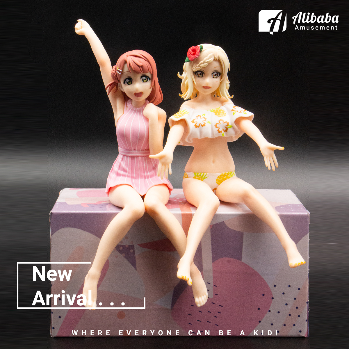 “Nijigasaki High School Idol Club” PM Perching Figure “Ayumu Uehara & Ai Miyashita”