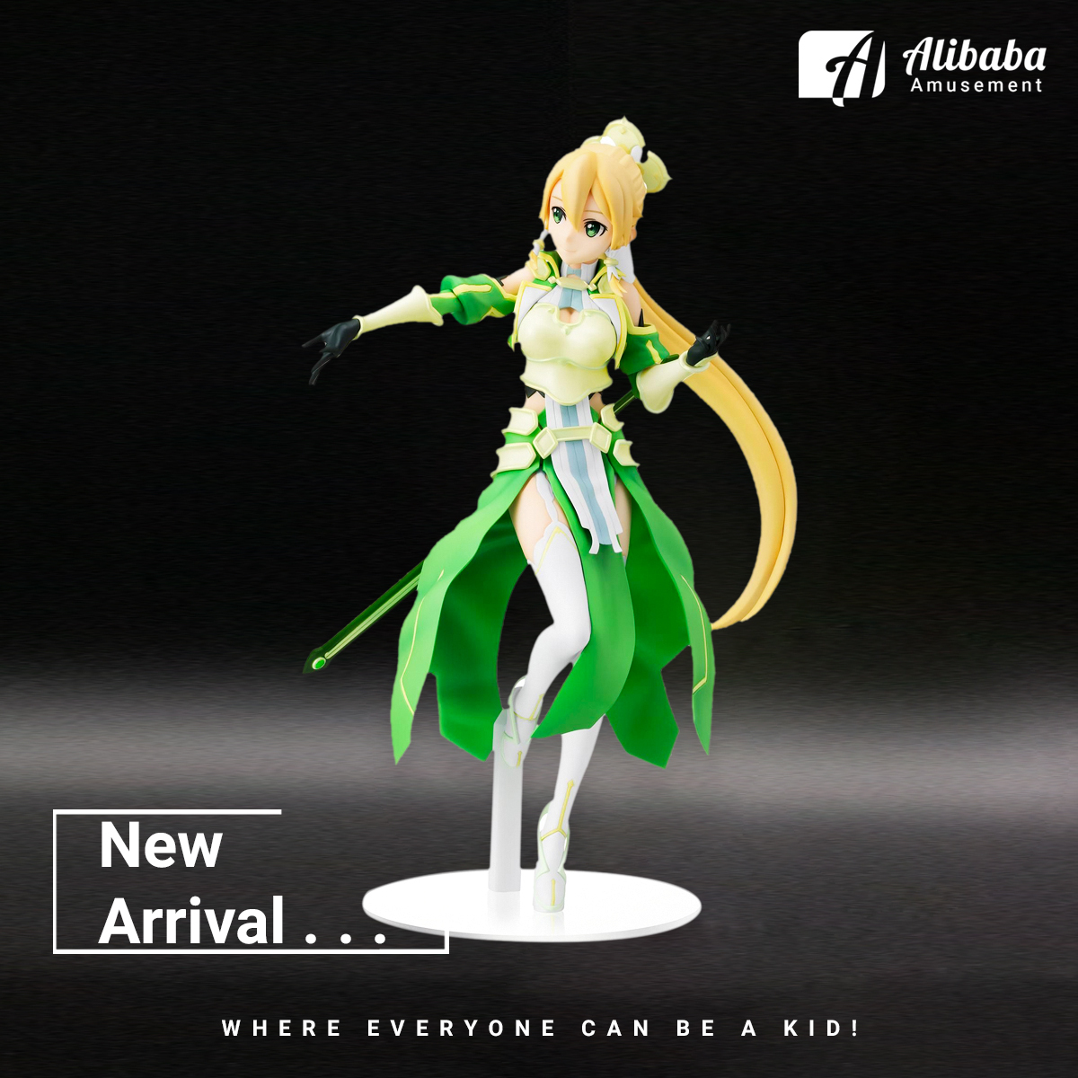 “Sword Art Online -Alicization- War of Underworld” LPM Figure “Leafa” Earth Goddess Terraria Ver.