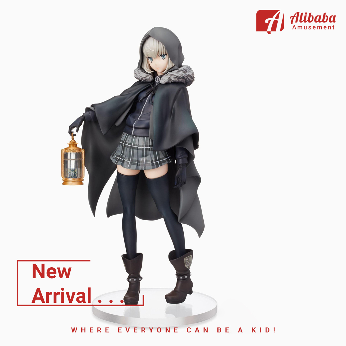 “Lord El-Melloi II’s Case Files {Rail Zeppelin} Grace Note” SPM Figure “Gray”