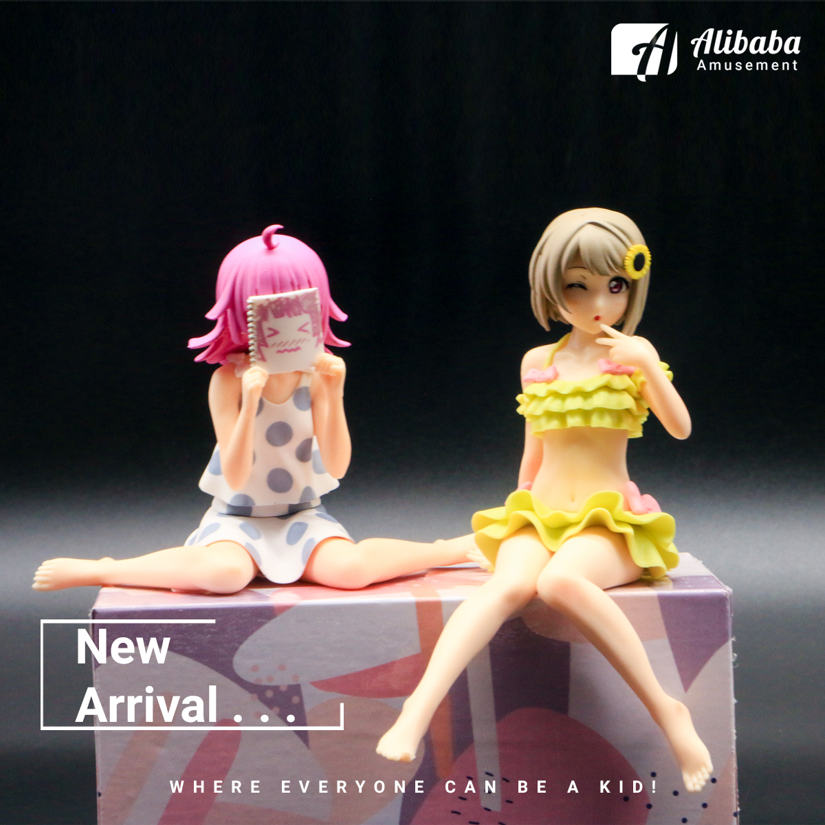 “Nijigasaki High School Idol Club” PM Perching Figure “Kasumi Nakasu & Rina Tennoji”