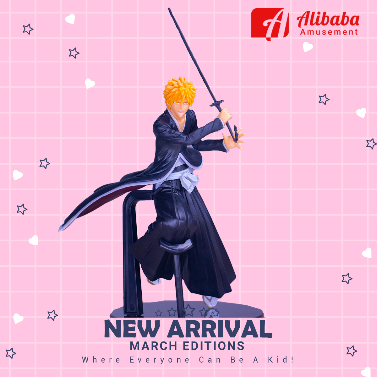 BLEACH Sould Entered Model – Ichigo Kurosaki –