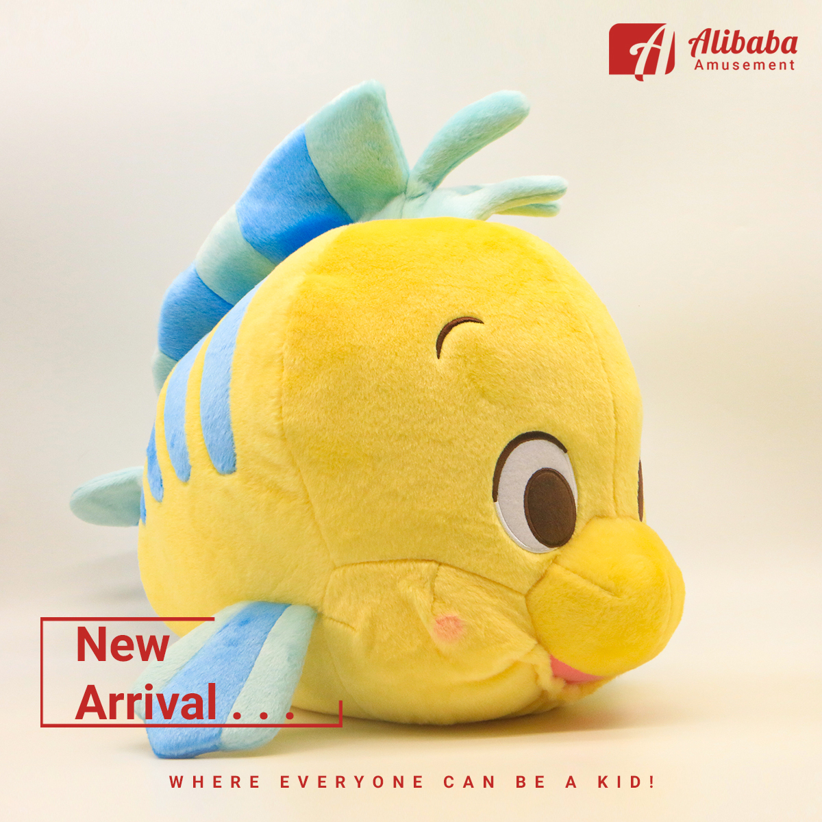 Red-Cheek “Flounder” GJ Plush