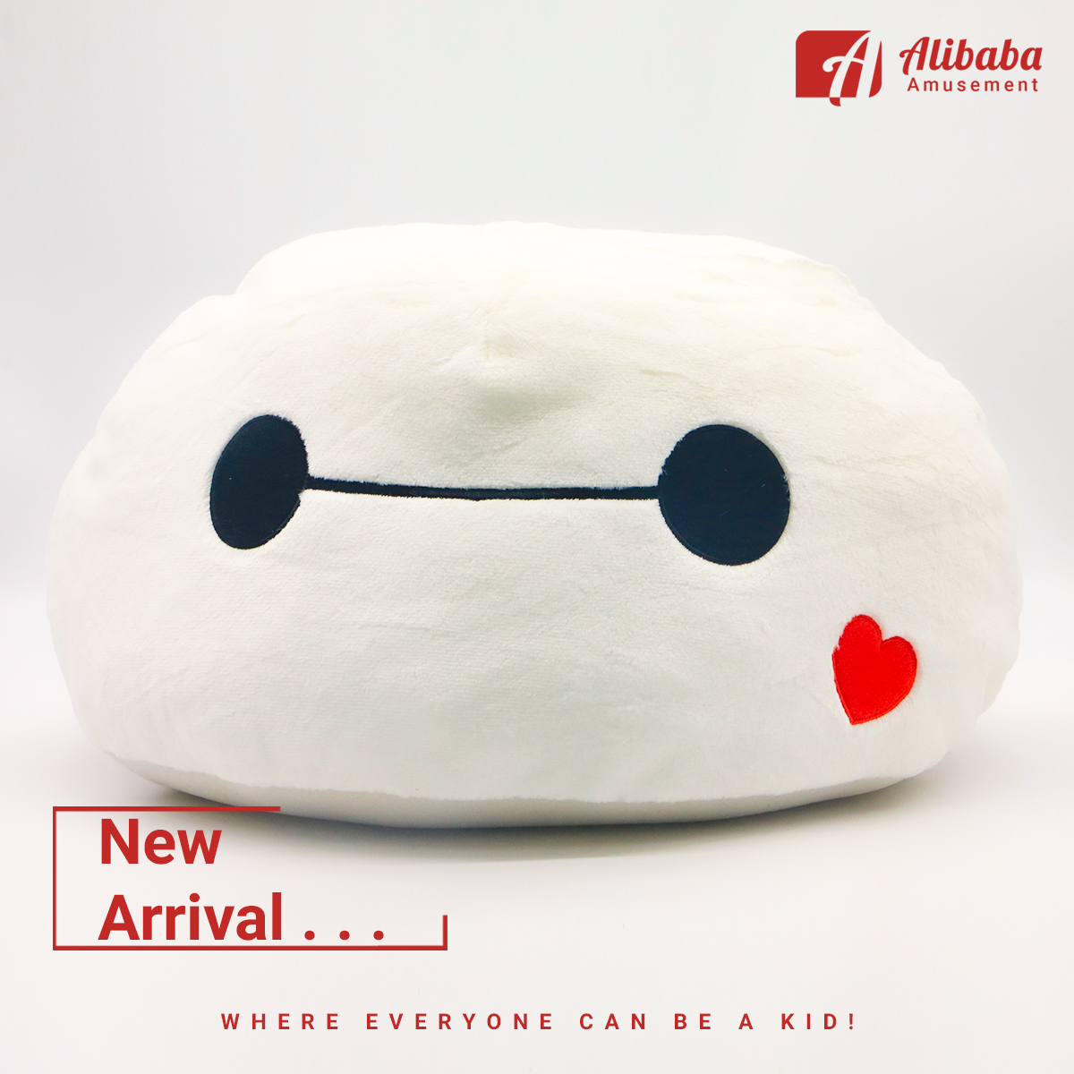 “Baymax” GJ Dome Cushion