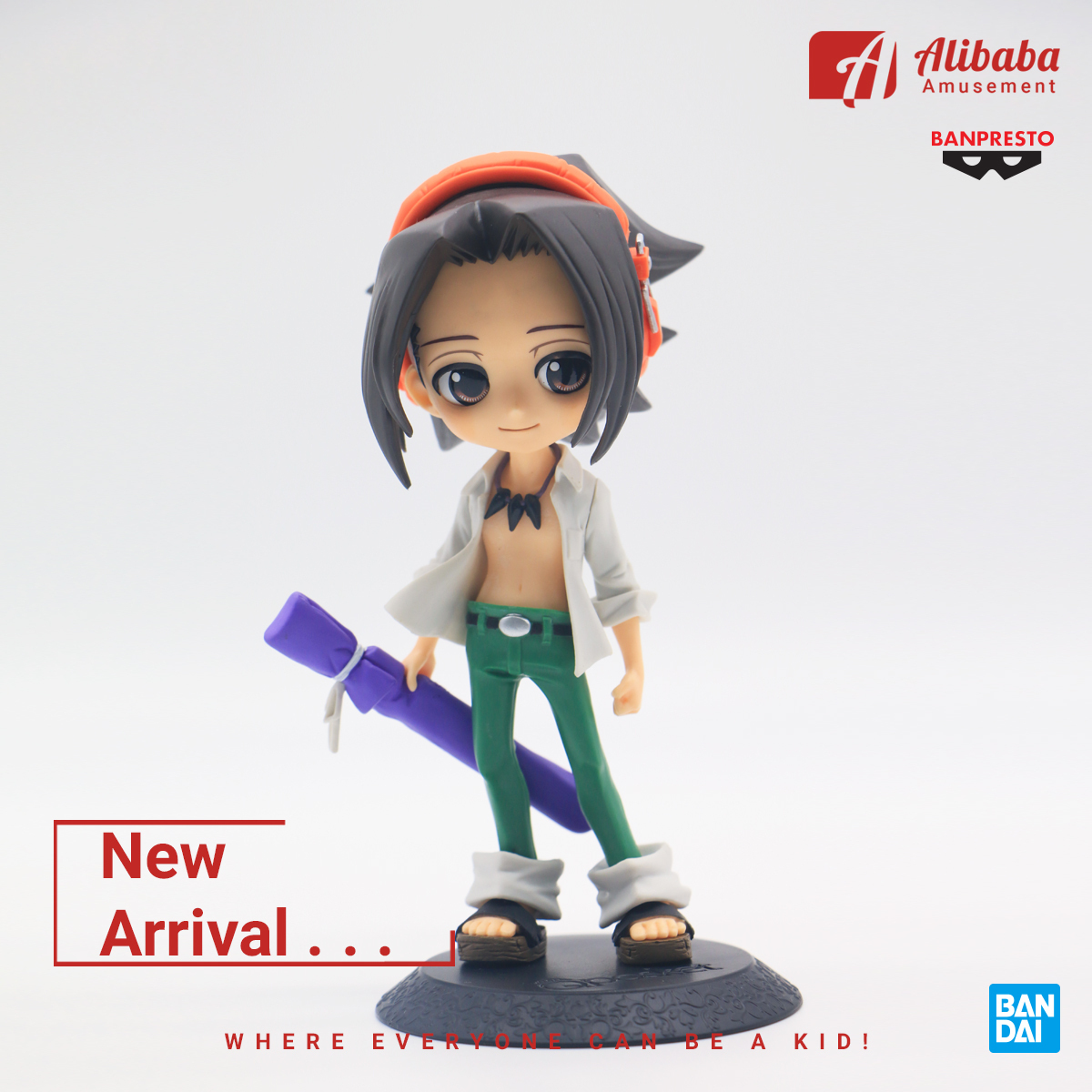 SHAMAN KING Q posket – YOH ASAKURA – (Ver. A)