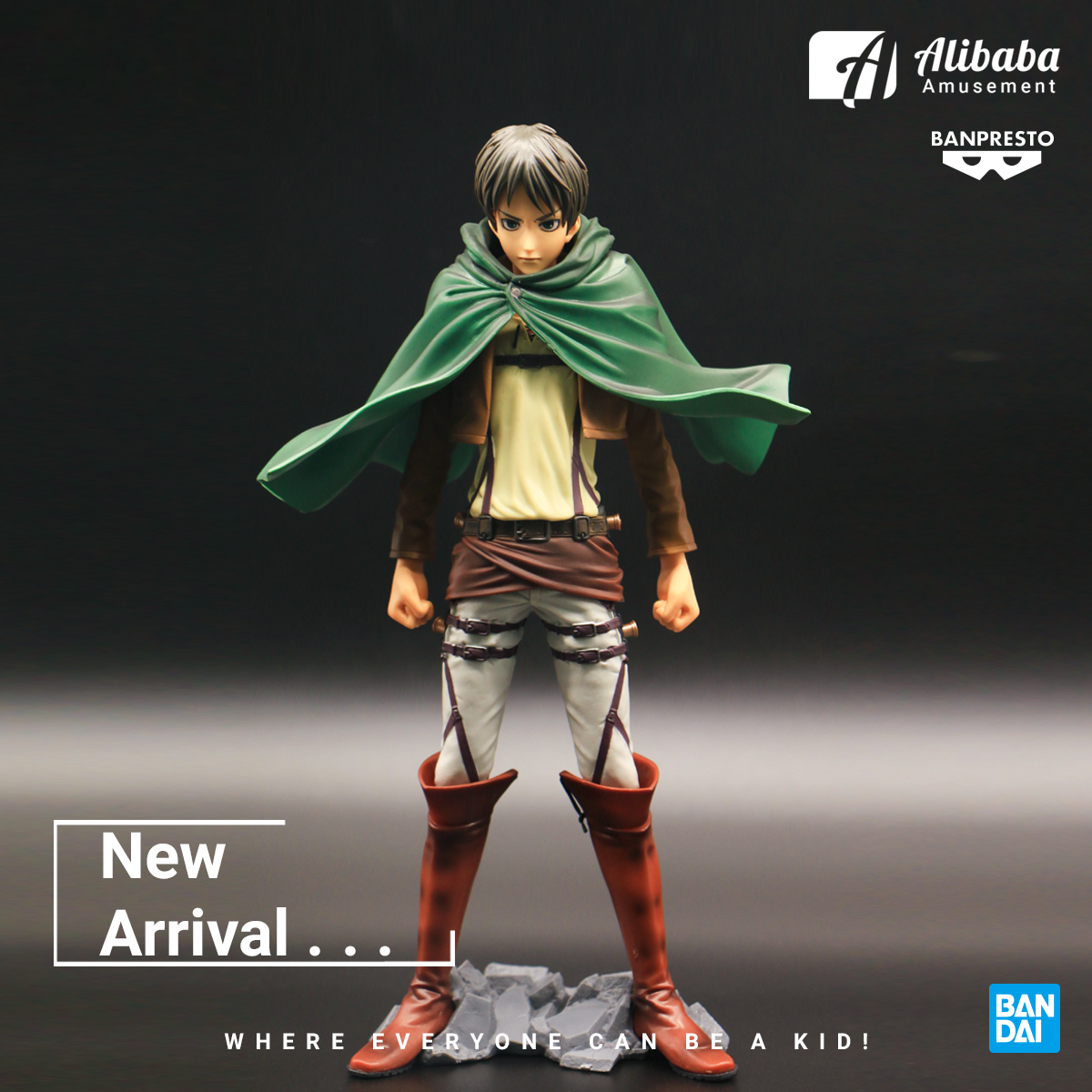 Attack on Titan MASTER STARS PIECE THE EREN YEAGER