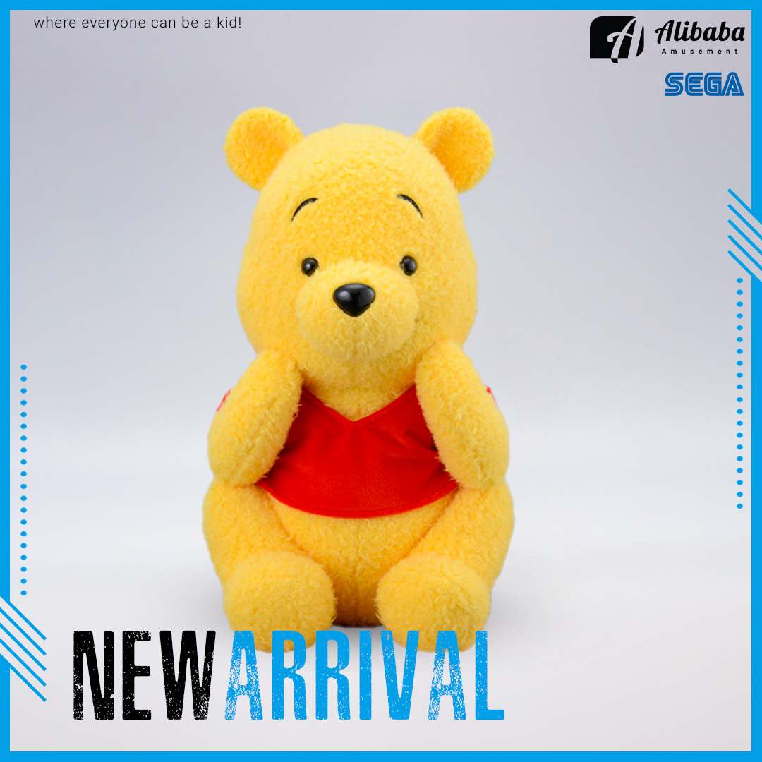 “Winnie The Pooh” MEJ Resting His Chin in His Hands Plush