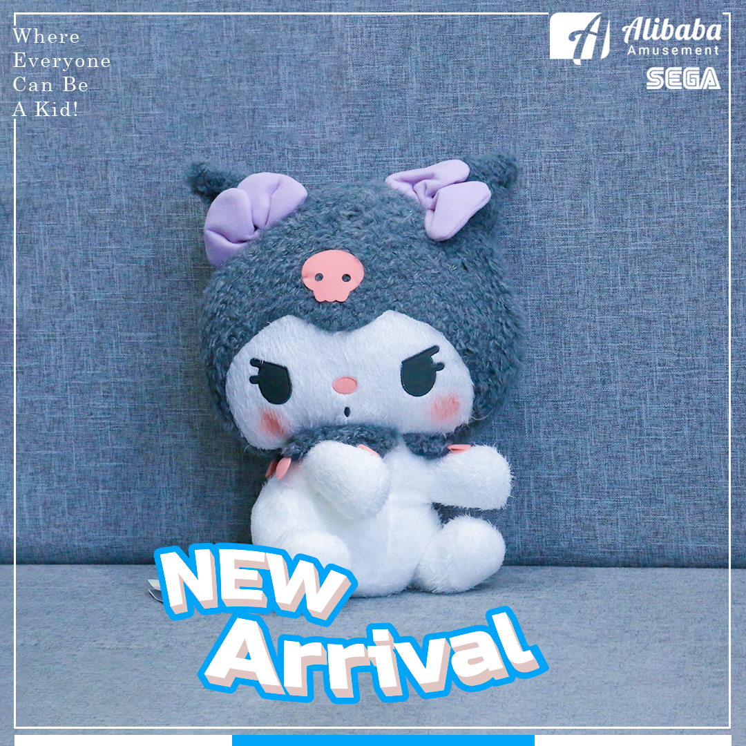 “Yurukawa Sanrio Characters” GJ Hugyutto Plush “Kuromi”