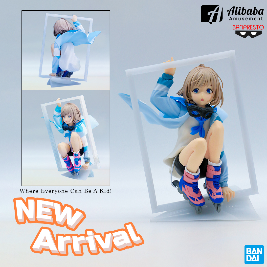 Banpresto Imas Shiny Colors ESPRESTO Windy And Motions Serizawa Asahi - Figura Collezionabile 13 Cm