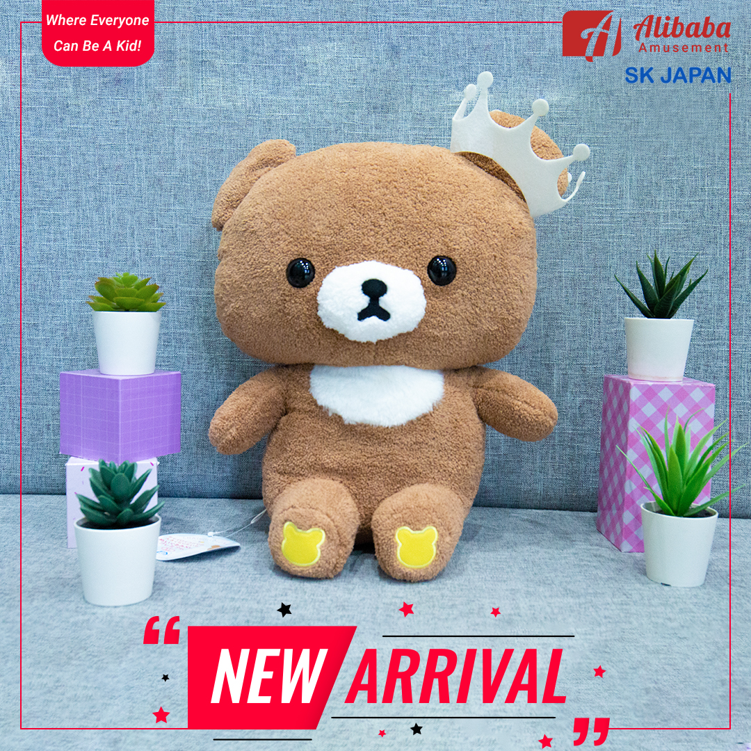 Rilakkuma Chairoi Koguma no Okikunaritaina Plush XL Premium