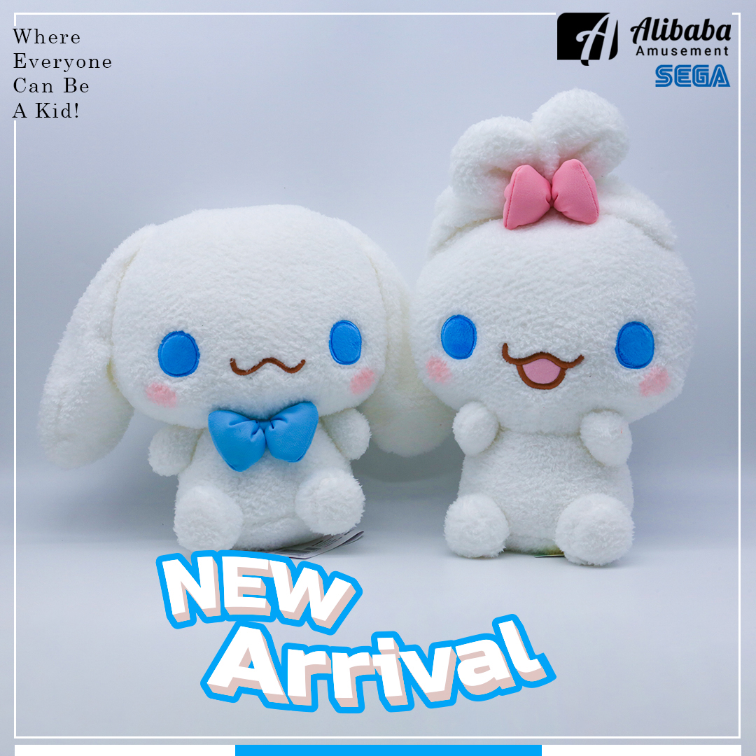 “Yurukawa Sanrio Characters” SP Dressy Ribbon Plush “Cinnamoroll”