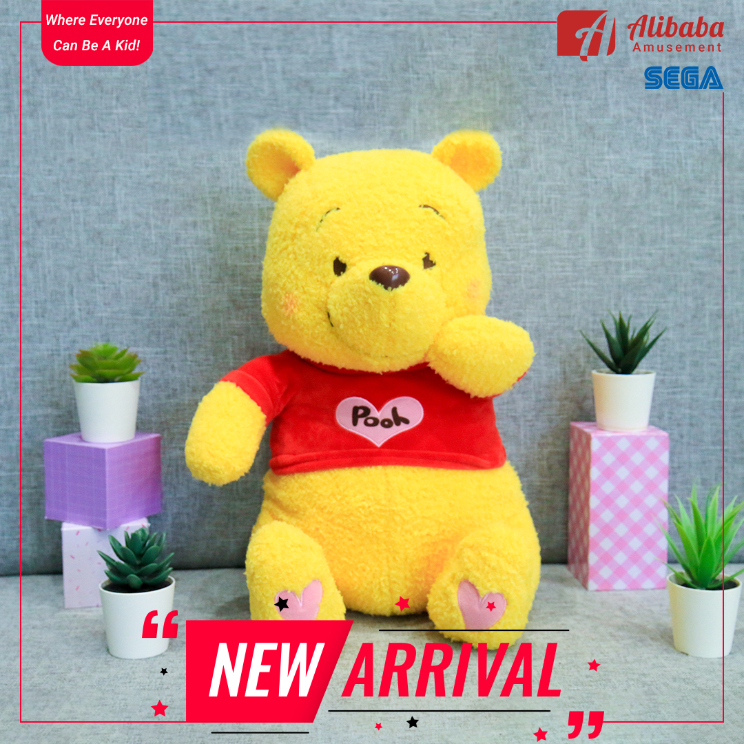 “Winnie The Pooh” HEARTFUL POOH GJ Plush