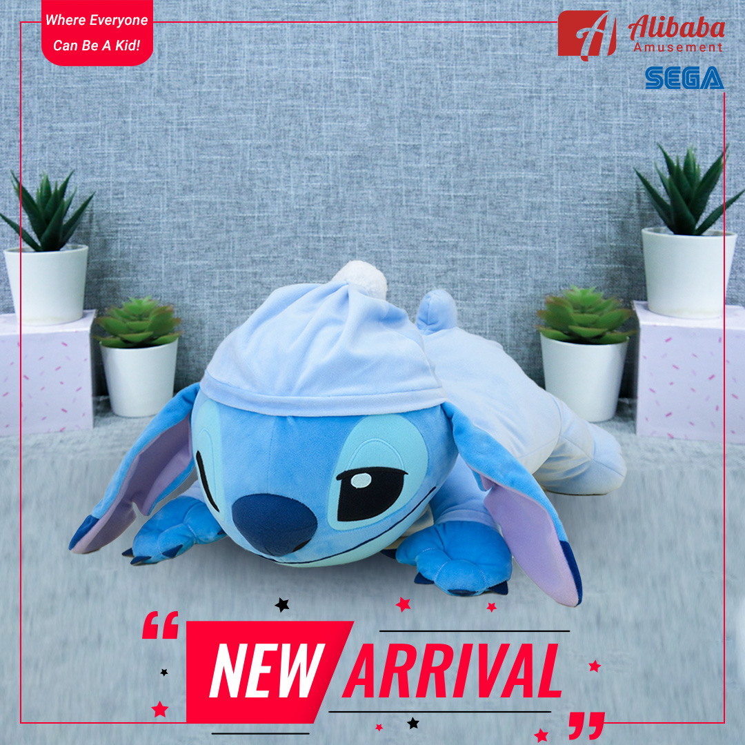 NESOBERI (Lay-Down) “Stitch” GJ Pajama-style Plush