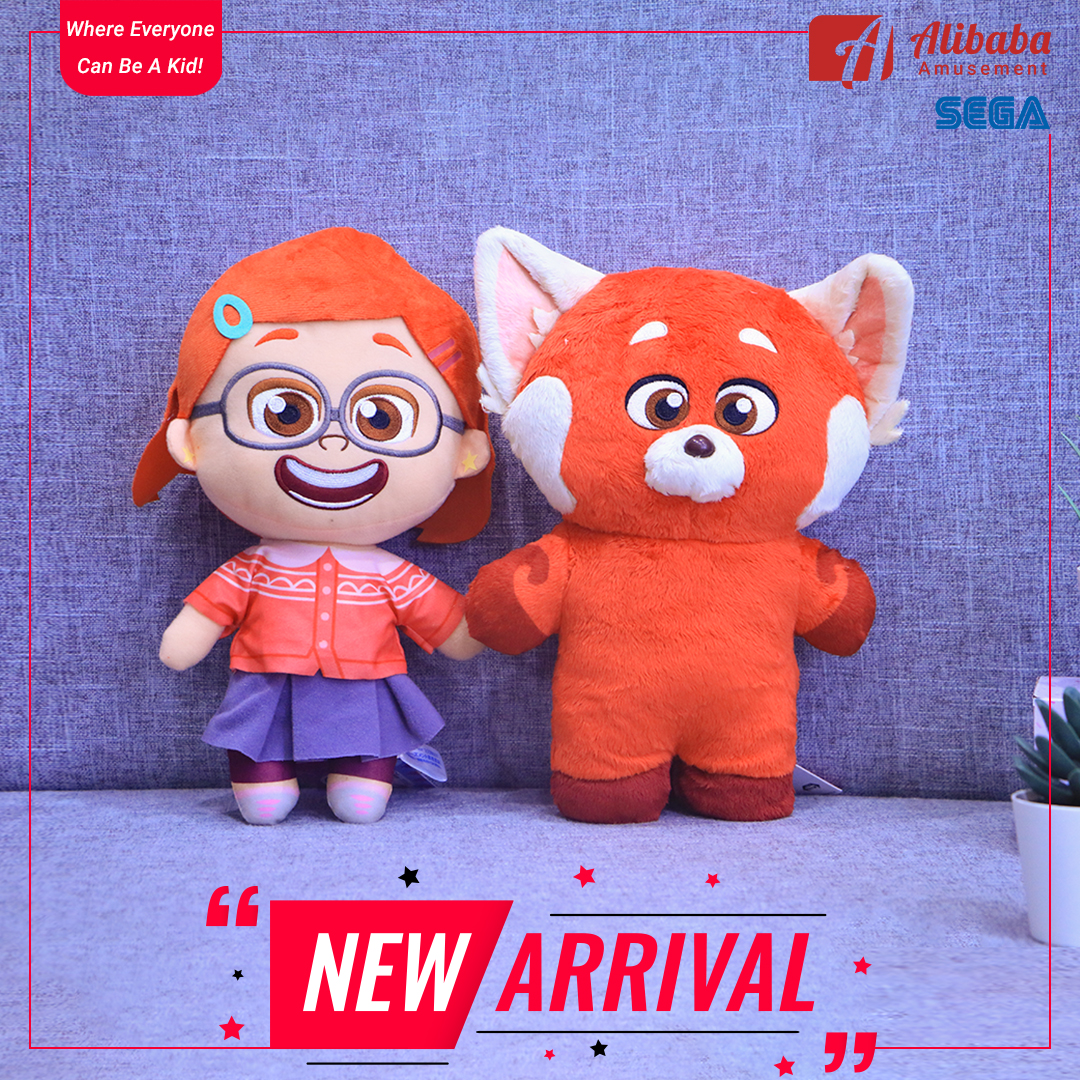 “TURNING RED” SP Plush “RED PANDA MEI & MEI”