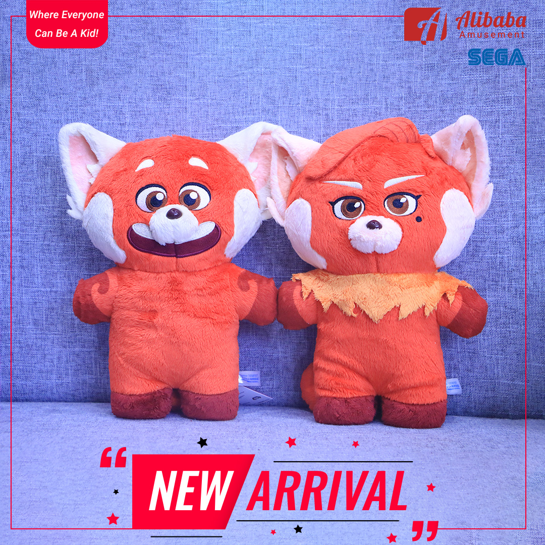 “TURNING RED” SP Plush “RED PANDA MEI & Character A”