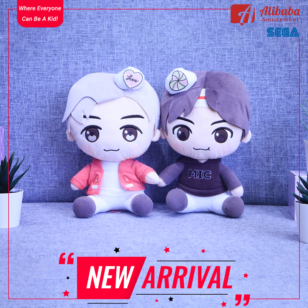 “TinyTAN” Sweet Time SP Sit-Down Plush “RM & Jin”