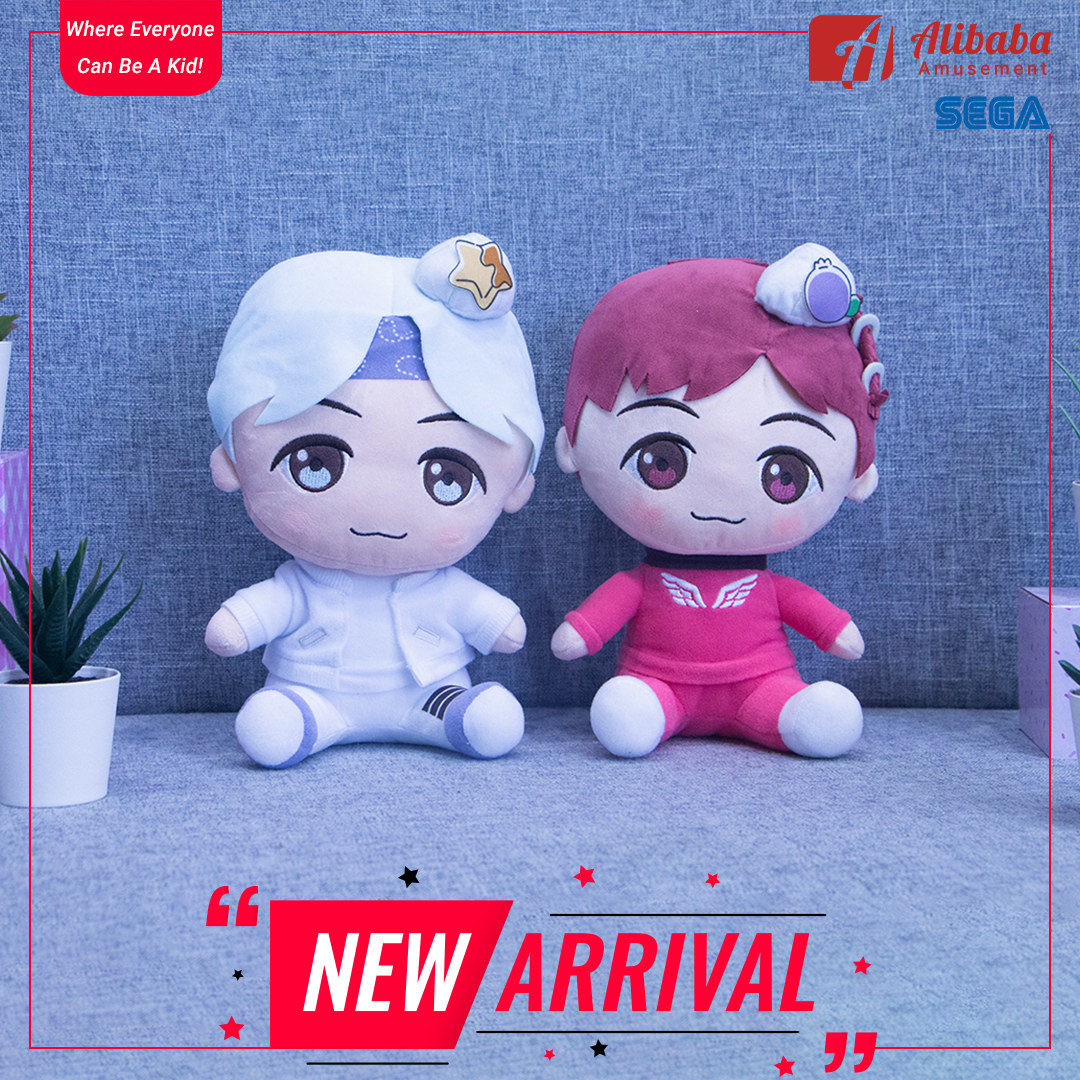 “TinyTAN” Sweet Time SP Sit-Down Plush “SUGA & j-hope”