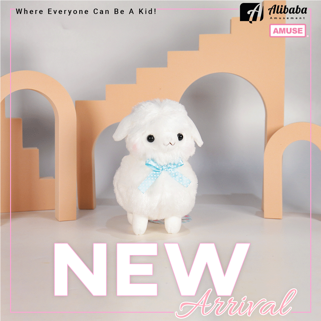 Kids Alpaca Ribbon Shiro-chan